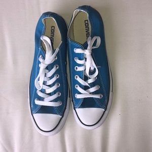 Blue Low-Top Converse